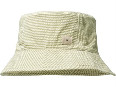 Wheat Green Stripe Bøllehatt Alec Online now