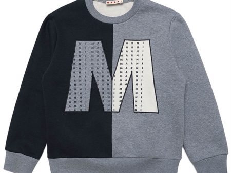 Marni Black Grey Sweatshirt Online now