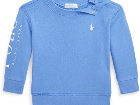 Ralph Lauren Baby Boy Collegegenser Harbor Island Blue Online Sale