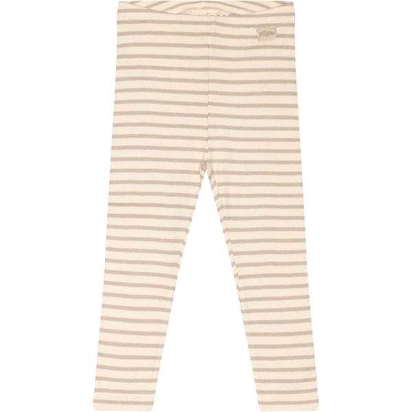 Petit Piao® Simply Taupe Leggings Modal Striped For Discount