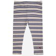 Bobo Choses Baby Blue Stripes Leggings Offwhite Hot on Sale