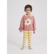 Bobo Choses Curry Yellow Stripes Leggings Discount