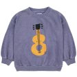 Bobo Choses Acoustic Guitar Collegegenser Round Neck Prussian Blue Online now