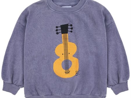 Bobo Choses Acoustic Guitar Collegegenser Round Neck Prussian Blue Online now