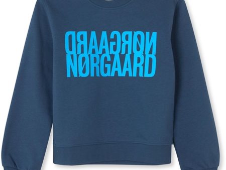 Mads Nørgaard Organic Sweat Talinka Collegegenser Sargasso Sea Online Hot Sale