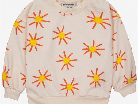 Bobo Choses Baby Sun All Over Collegegenser Round Neck Offwhite Fashion