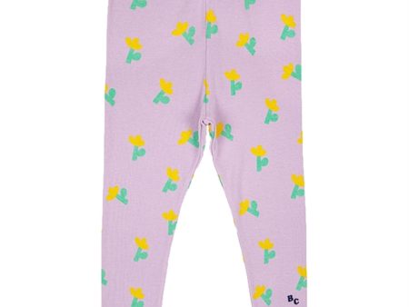 Bobo Choses Lavender Sea Flower All Over Leggings Supply