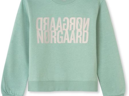 Mads Nørgaard Organic Sweat Talinka Collegegenser Jadeite Discount