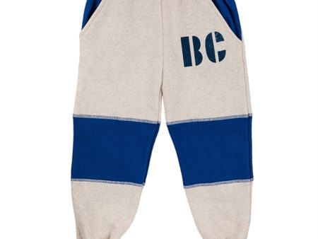 Bobo Choses Beige B.C Color Block Sweatpants on Sale