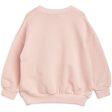 Mini Rodini Seashell Chenille Emb Collegegenser Pink For Sale