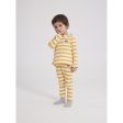 Bobo Choses Curry Yellow Stripes Leggings Discount