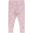 Bobo Choses Lavender Little Flower Leggings AOP Cheap