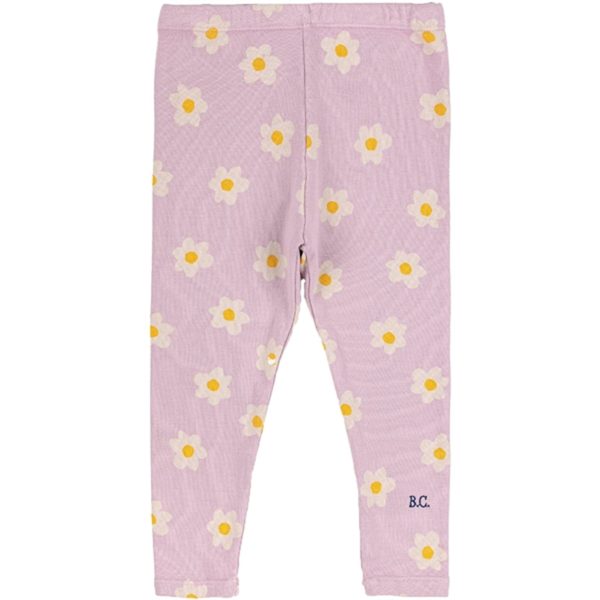 Bobo Choses Lavender Little Flower Leggings AOP Cheap