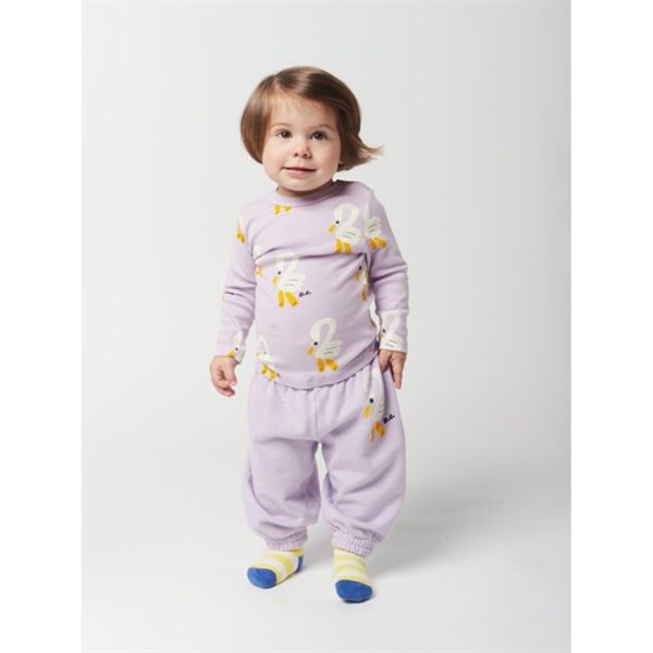 Bobo Choses Lavender Pelican Sweatpants Online Hot Sale