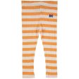 Bobo Choses Curry Yellow Stripes Leggings Discount