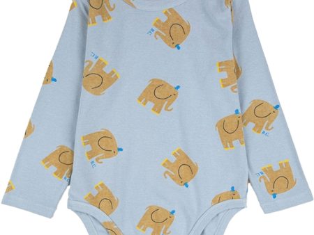 Bobo Choses Light Blue The Elephant Body AOP Online now