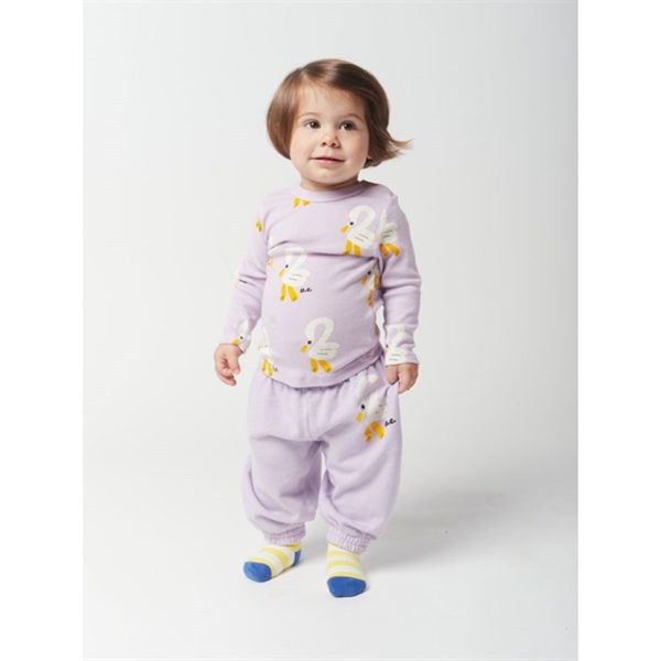 Bobo Choses Lavender Pelican Sweatpants Online Hot Sale