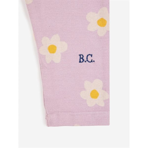 Bobo Choses Lavender Little Flower Leggings AOP Cheap