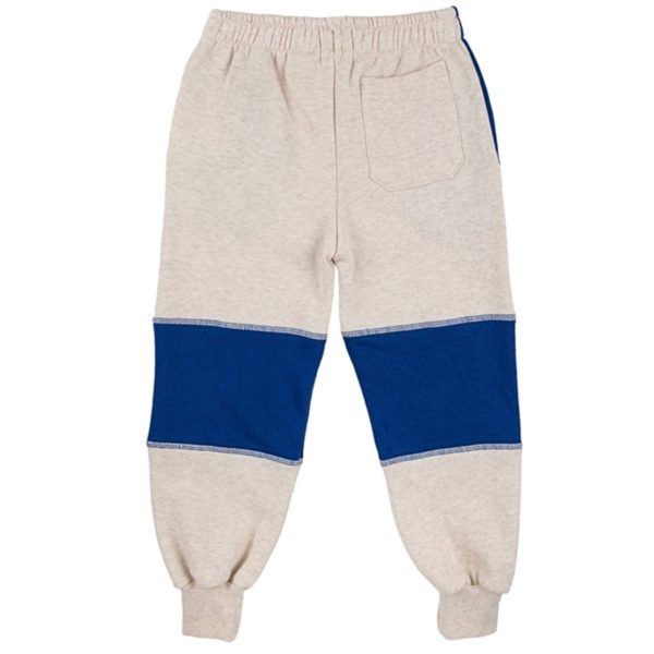 Bobo Choses Beige B.C Color Block Sweatpants on Sale