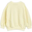 Mini Rodini Seashell Chenille Emb Collegegenser Yellow For Sale