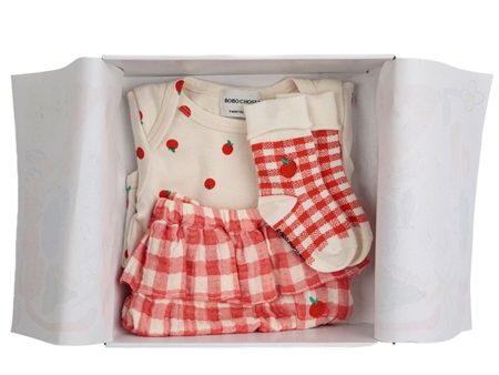 Bobo Choses Baby Tomato Body og Vichy Accessories Gaveeske Offwhite Online Sale