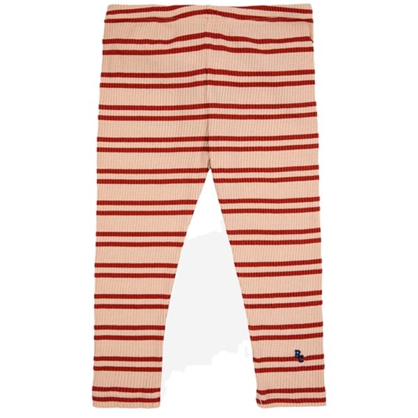 Bobo Choses Baby Red Stripes Leggings Offwhite Online