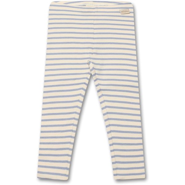 Petit Piao® Spring Blue Leggings Modal Striped Discount