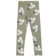 Bobo Choses Light Green Mouse Leggings AOP Online Sale