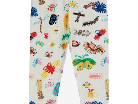 Bobo Choses Baby Funny Insects All Over Leggings Offwhite Hot on Sale