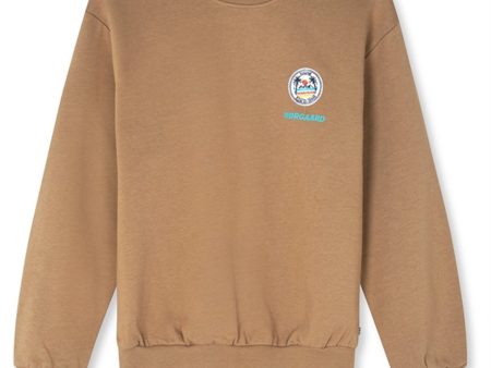 Mads Nørgaard Organic Sweat Sonar Badge Collegegenser Tiger s Eye Online