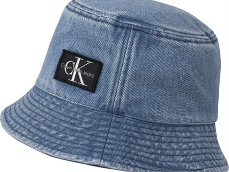 Calvin Klein Denim Bøllehatt Medium Denim Fashion