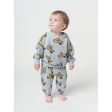 Bobo Choses Light Blue Mr Birdie All Over Sweatpants Discount