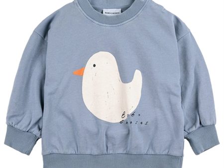 Bobo Choses Blue Rubber Duck Collegegenser For Cheap